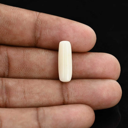 Japani White Coral 6.21 Carat