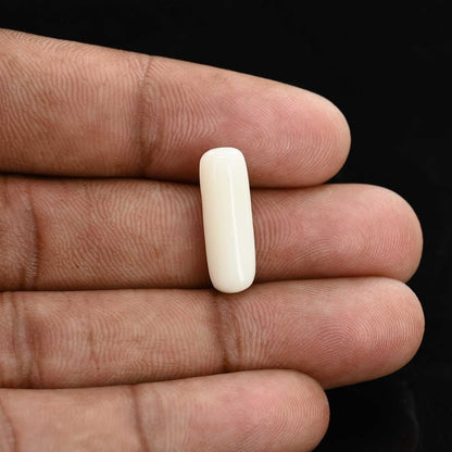 Japani White Coral 6.55 Carat
