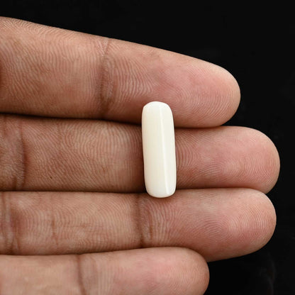 Japani White Coral 6.55 Carat