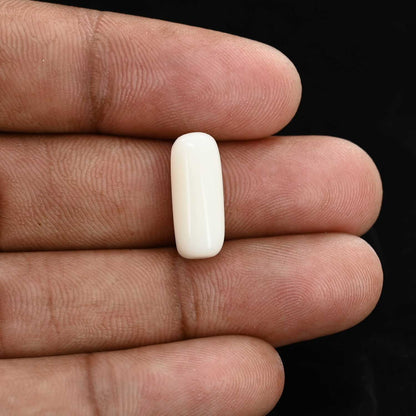 Japani White Coral 6.82 Carat