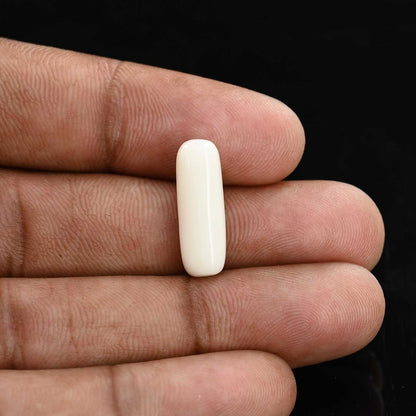 Japani White Coral 6.98 Carat