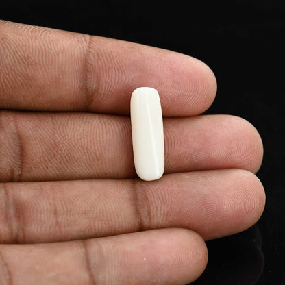 Japani White Coral 6.98 Carat