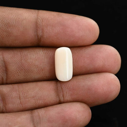 Japani White Coral 6.57 Carat