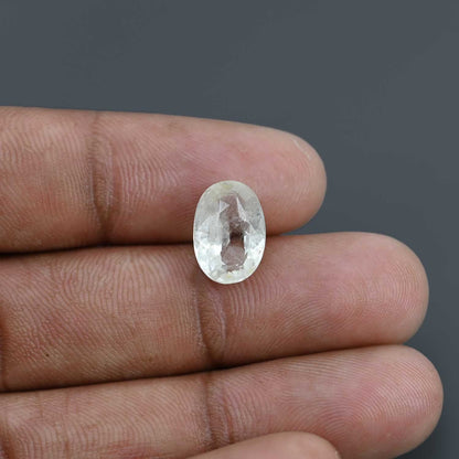 Ceylon White Sapphire 5.01 Carat