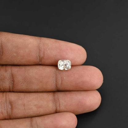 Ceylon White Sapphire 2 Carat