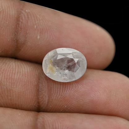 Ceylon White Sapphire 7.36 Carat