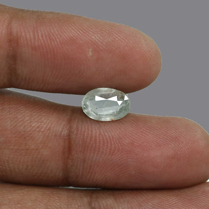 Ceylon White Sapphire 3.92 Carat