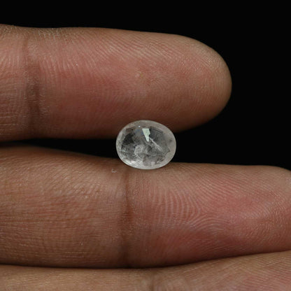 Ceylon White Sapphire 3.88 Carat
