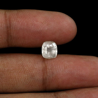 Ceylon White Sapphire 3.34 Carat