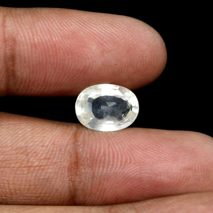 Ceylon White Sapphire 7.25 Carat