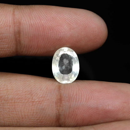 Ceylon White Sapphire 7.25 Carat