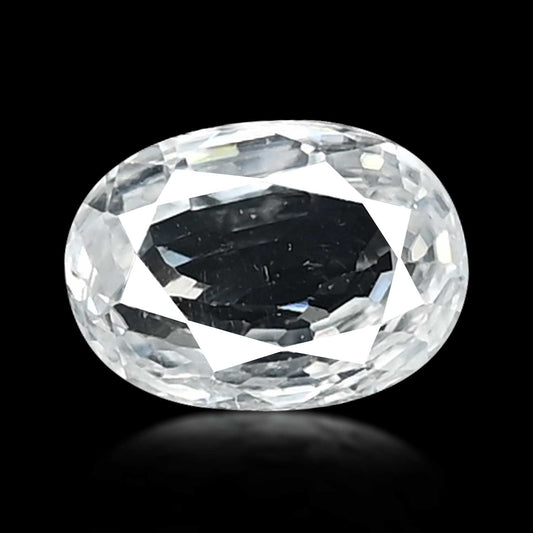 White Zircon 5.14 Carat