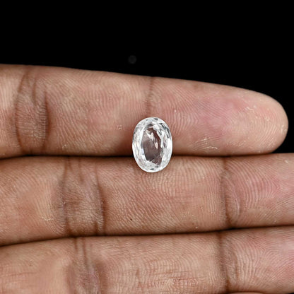 White Zircon 5.14 Carat