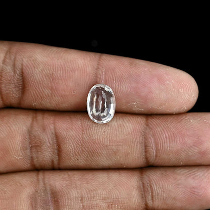 White Zircon 5.14 Carat