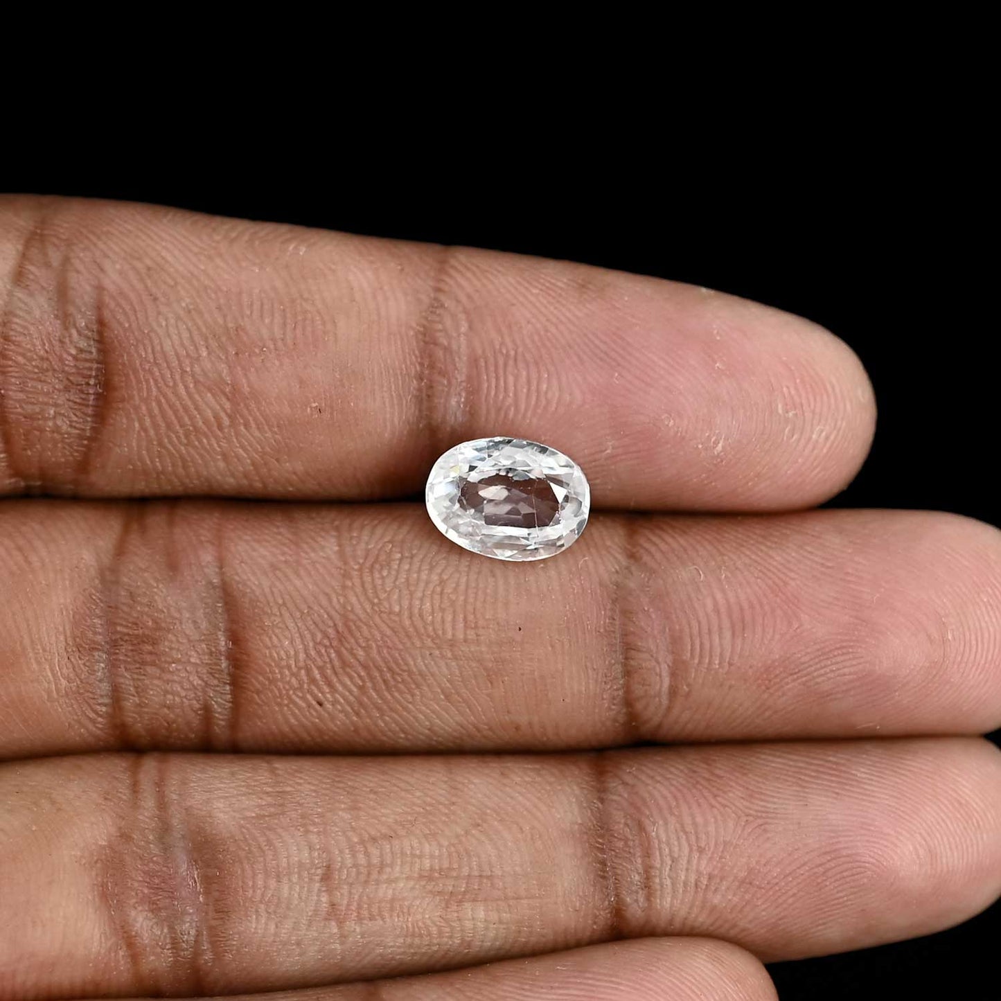 White Zircon 4.87 Carat