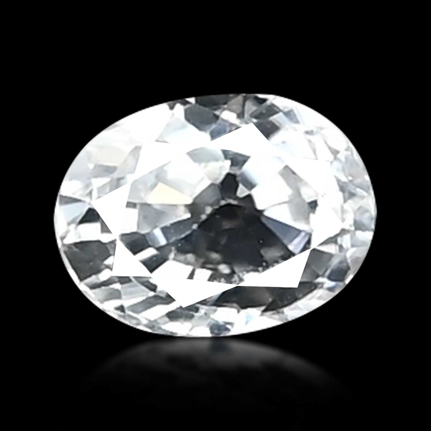White Zircon 3.65 Carat