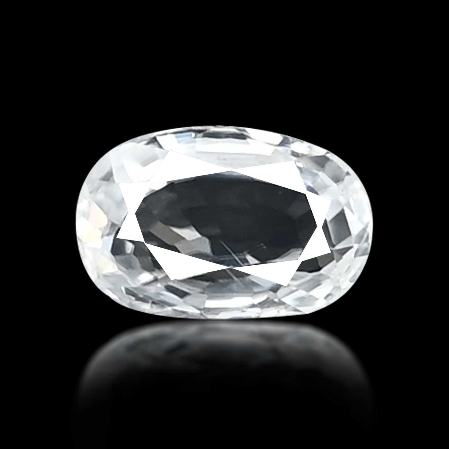 White Zircon 3.89 Carat