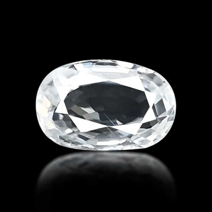 White Zircon 3.89 Carat