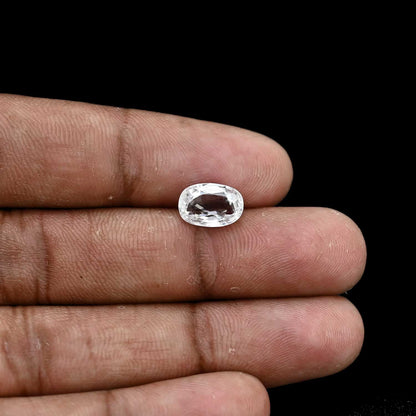 White Zircon 3.89 Carat
