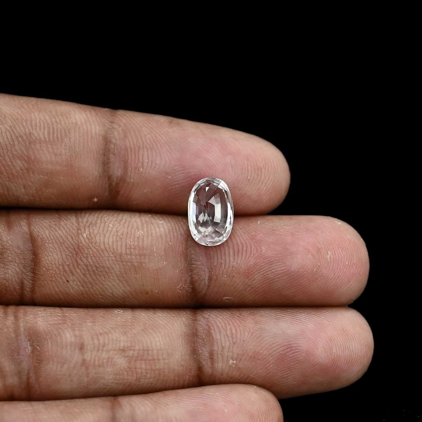 White Zircon 3.89 Carat