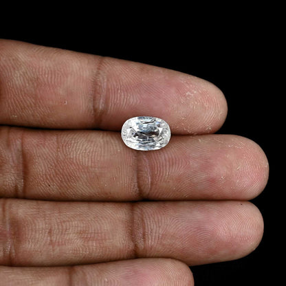 White Zircon 5.51 Carat