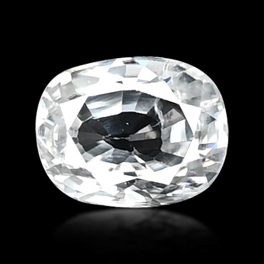 White Zircon 5.11 Carat