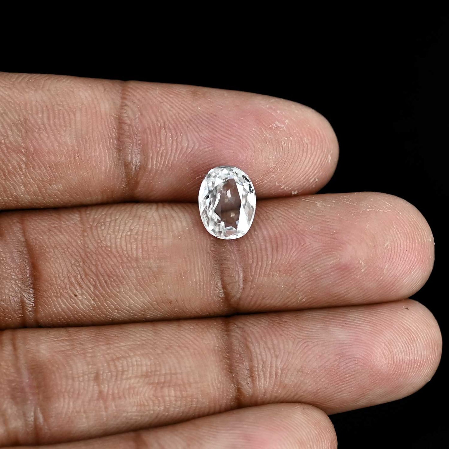 White Zircon 3.92 Carat