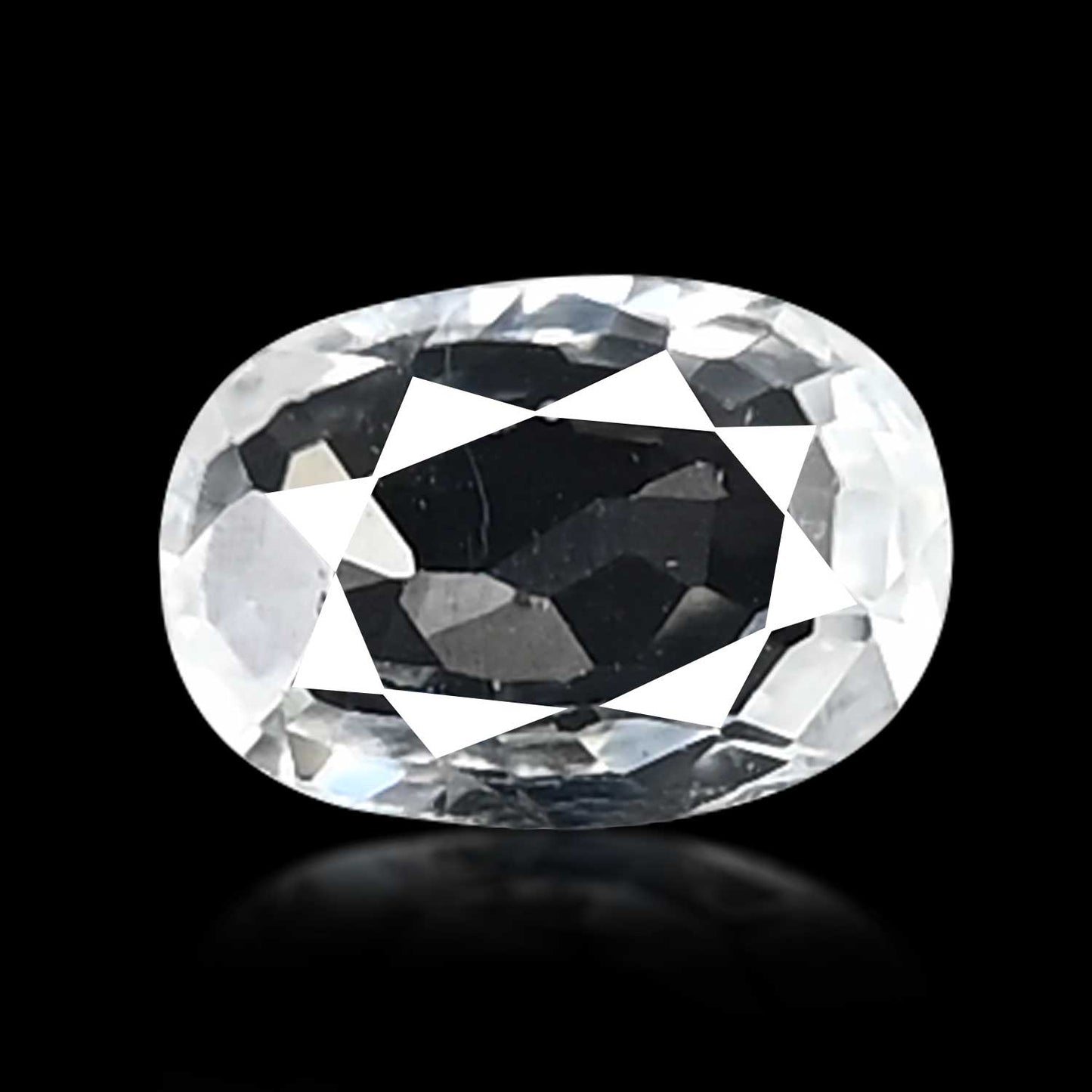 White Zircon 3.41 Carat