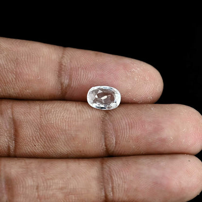White Zircon 3.41 Carat