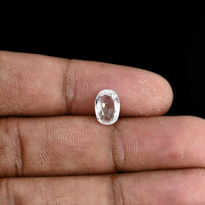 White Zircon 3.41 Carat