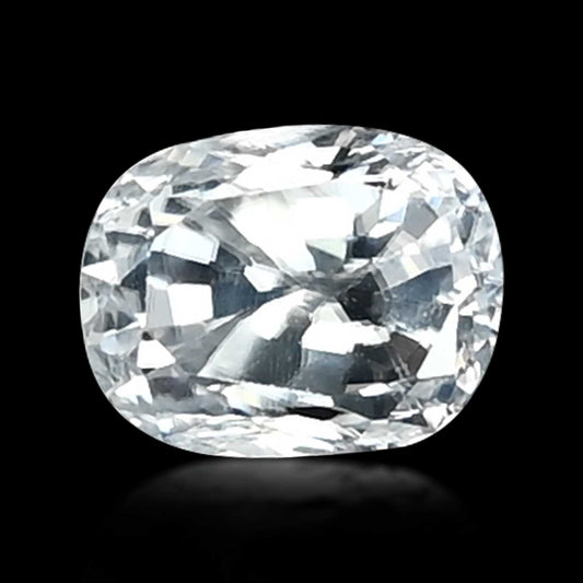 White Zircon 4.68 Carat