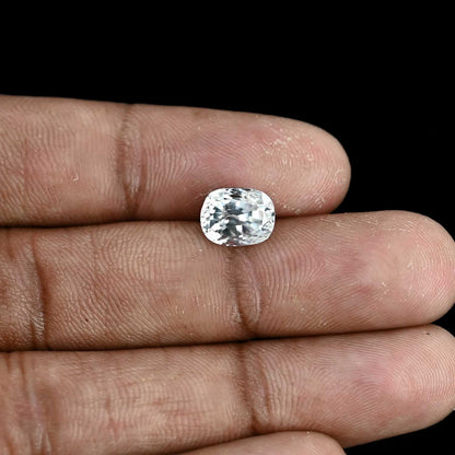 White Zircon 4.68 Carat