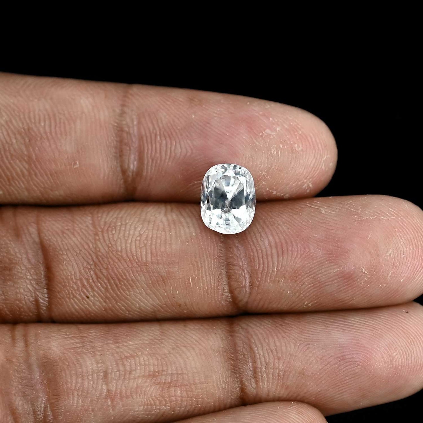 White Zircon 4.68 Carat