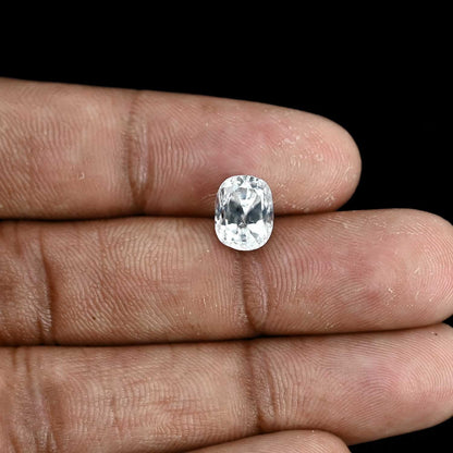 White Zircon 4.68 Carat