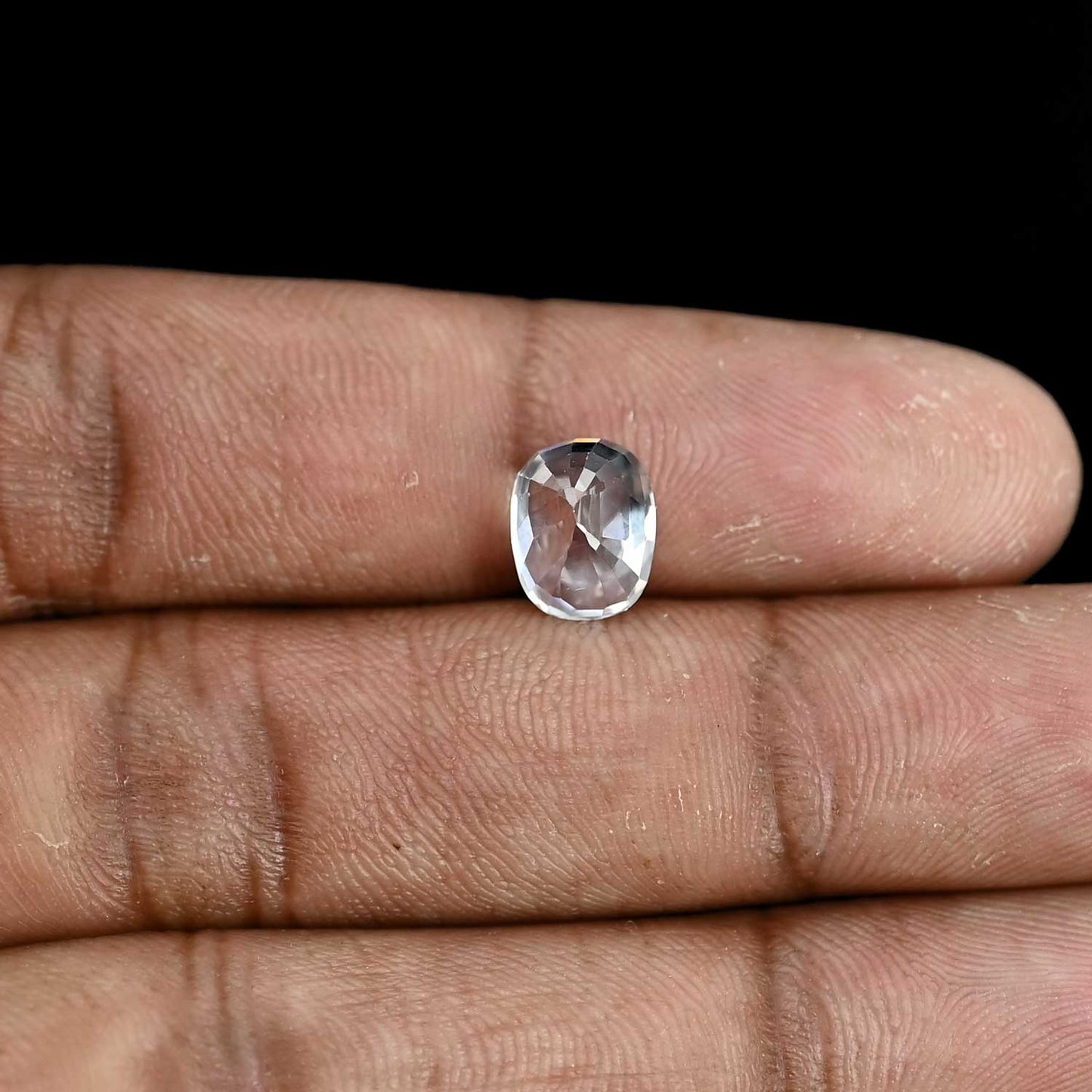 White Zircon 4.68 Carat