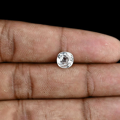 White Zircon 3.22 Carat