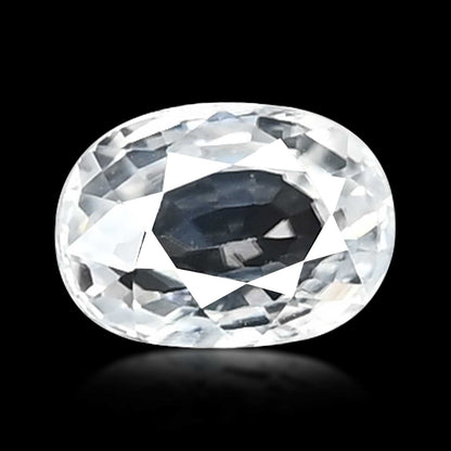 White Zircon 3.21 Carat