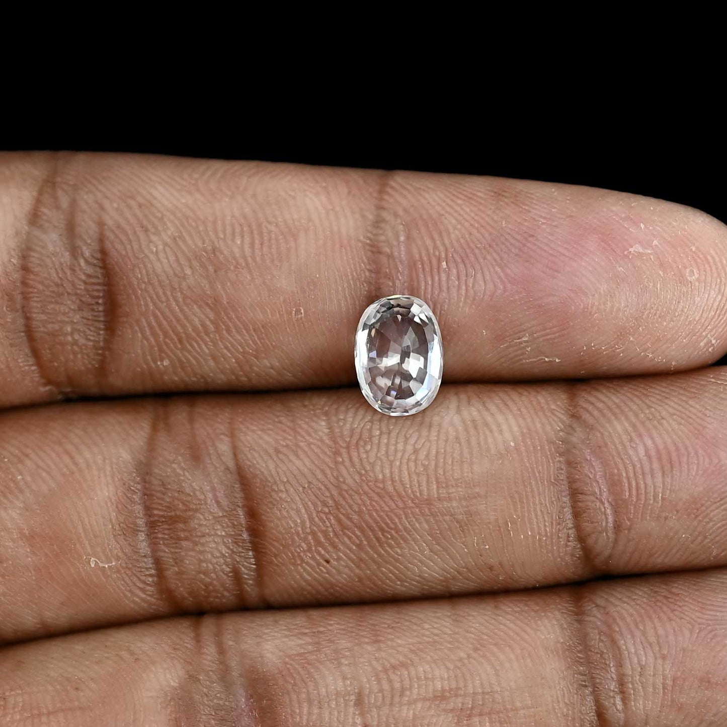 White Zircon 3.21 Carat