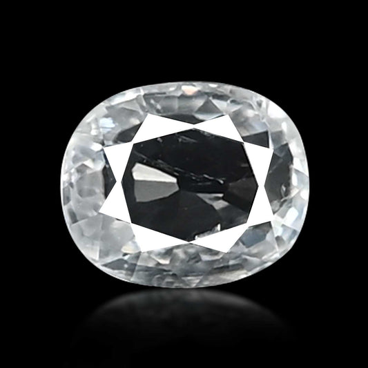 White Zircon 3.17 Carat