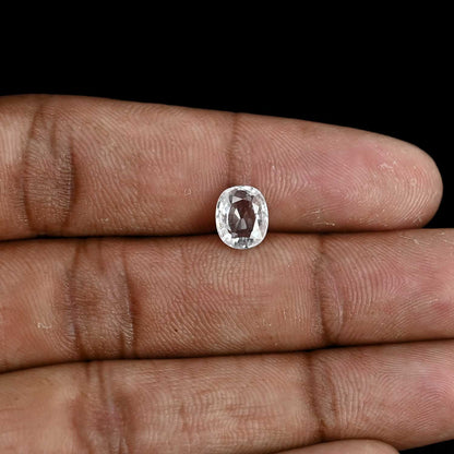 White Zircon 3.17 Carat