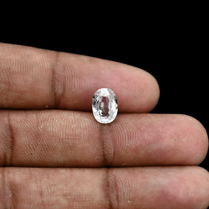 White Zircon 3.41 Carat
