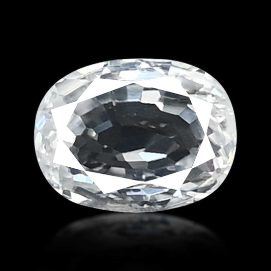 White Zircon 3.86 Carat