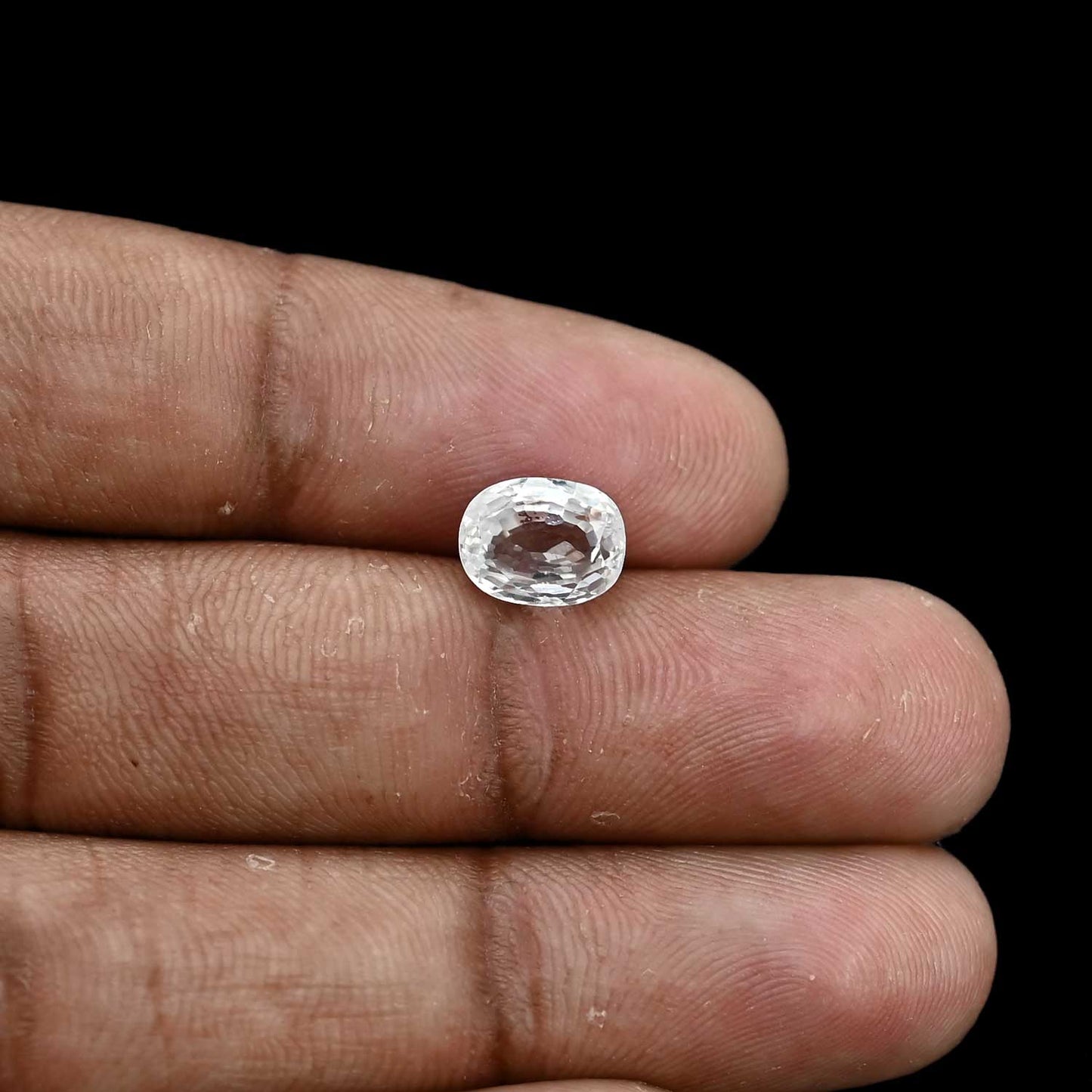 White Zircon 3.86 Carat