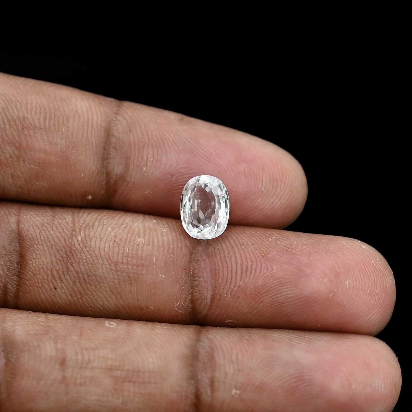 White Zircon 3.86 Carat