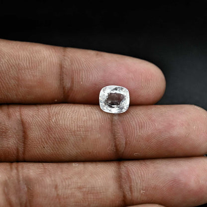White Zircon 3.68 Carat