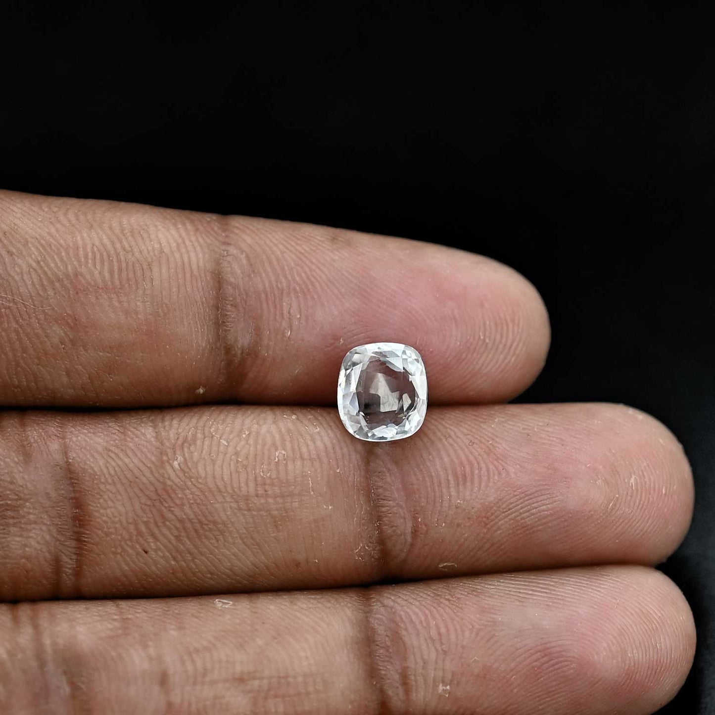 White Zircon 3.68 Carat