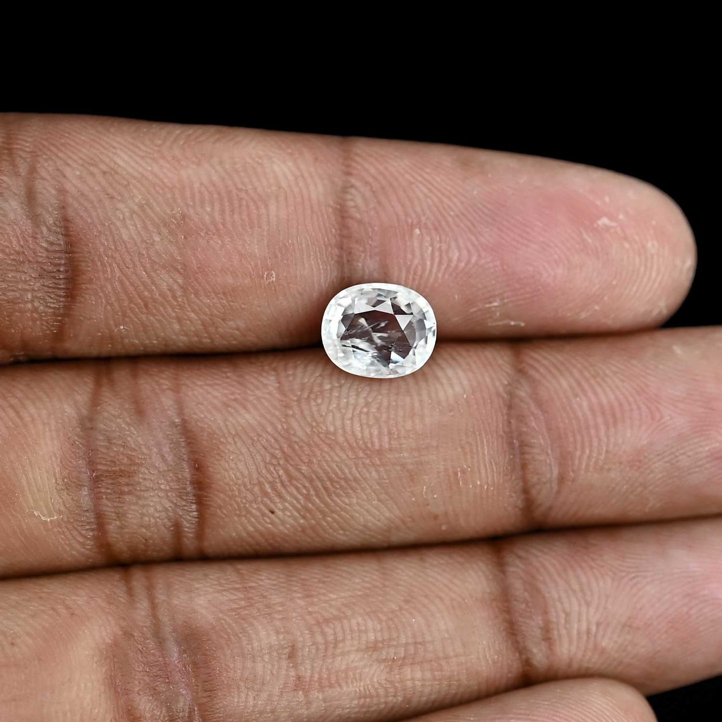 White Zircon 3.21 Carat