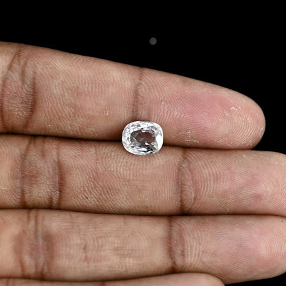 White Zircon 3.5 Carat