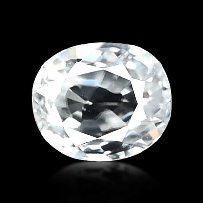 White Zircon 3.8 Carat
