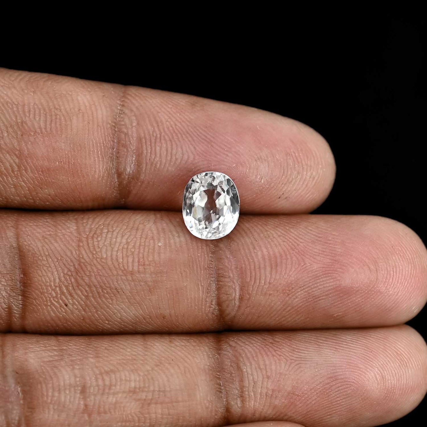 White Zircon 3.8 Carat